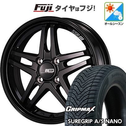 グリップマックス - 【新品国産車用5穴114.3】 | オール時期タイア 車輪4本仕掛ける | 225/65R17 | シュアグリップ AS ナノ | SSR GT GTV06 | 7J 17in 自動車-車、バイク、自転車-タイヤ、ホイール