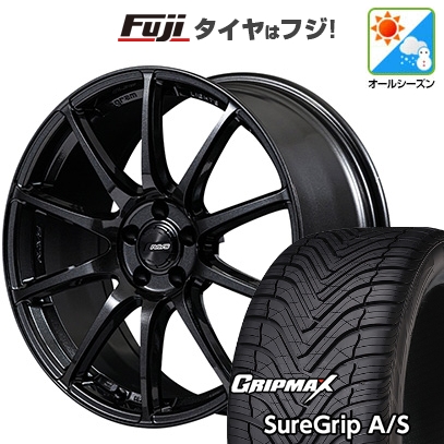 【新品国産車用5穴114.3】 | オールシーズンタイヤ ホイール4本セット | 215/50R18 | グリップマックス Sure Grip AS | RAYS 57TR 18インチ
