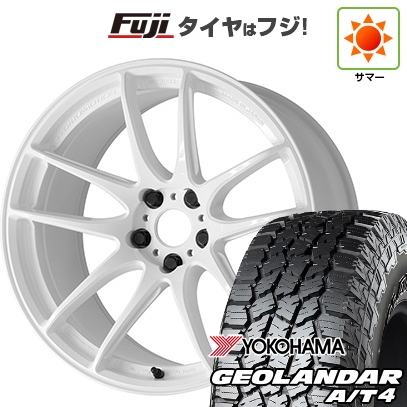【新品国産車用5穴114.3】 | 夏タイヤ ホイール4本セット | 225/55R18 | ジオランダー A/T4 G018 RBL | エモーション CR Shigoku 18インチ
