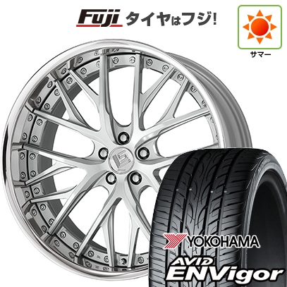 ヨコハマタイヤ - 【新品】レクサスNX 2021/11- | 夏タイア 銀輪4本仕かける | 255/40R21 | ヨコハマ エイビッド エンビガーS321 | WORK 細工物 LS バサラ | 8.5J 21in
