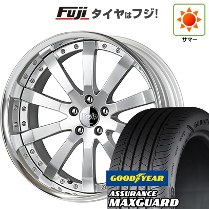 ASSURANCE - 【新品国産車用5穴114.3】 | 夏タイア 車輪4本仕掛ける | 225/45R19 | グッドイヤー Assurance Maxguard(押さえる) | エクイップ E10 19in 自動車-夏タイヤ、ホイールセット