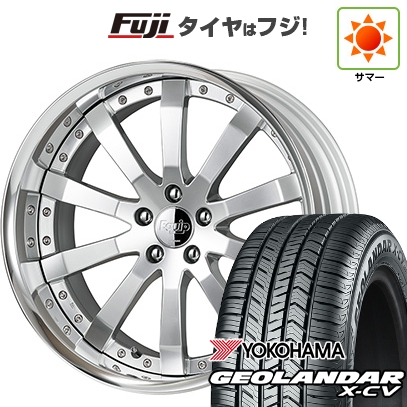 【新品国産車用5穴114.3】 | 夏タイヤ ホイール4本セット | 235/55R19 | ヨコハマ ジオランダー X-CV G057 | WORK ワーク エクイップ E10 | 7.5J 19インチ