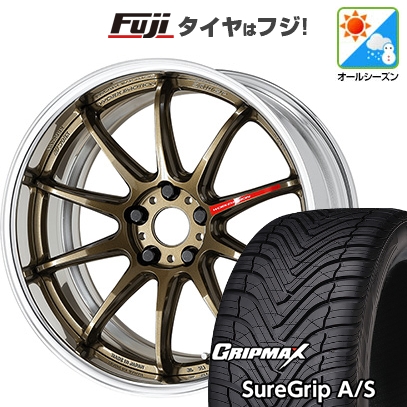 【新品国産車用5穴100】 | オールシーズンタイヤ ホイール4本セット | 225/40R19 | Sure Grip AS | エモーション ZR10 2P フルリバースリム 19インチ