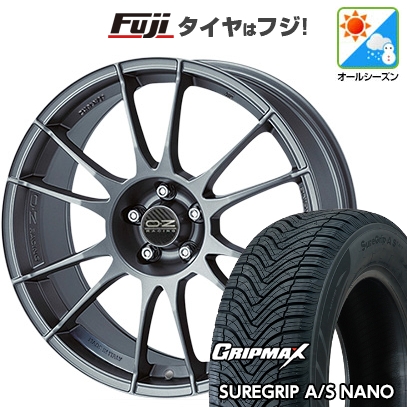 グリップマックス - 【新品】ライズ/ロッキー（揮発油） | オール時季タイア 銀輪4本仕かける | 195/60R17 | Sure Grip AS ナノ | OZ ウルトラレッジェーラ 17in
