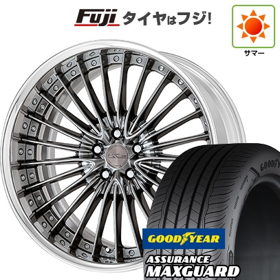【新品国産車用5穴114.3】 | 夏タイヤ ホイール4本セット | 225/45R19 | グッドイヤー Assurance Maxguard(限定) | シュヴァート グラソン 19インチ