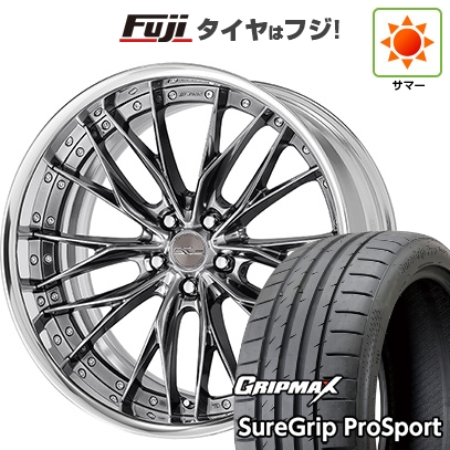 【新品国産車用5穴114.3】 | 夏タイヤ ホイール4本セット | 255/45R20 | シュアグリップ PRO SPORT BSW | WORK ワーク シュヴァート ブルネン | 9J 20インチ