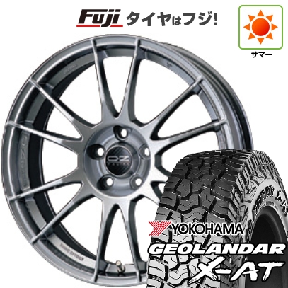 【新品国産車用5穴114.3】 | 夏タイヤ ホイール4本セット | 235/60R18 | ヨコハマ ジオランダー X-AT G016 OWL | OZ ウルトラレッジェーラ | 8J 18インチ
