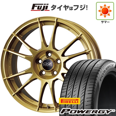 【新品国産車用5穴114.3】 | 夏タイヤ ホイール4本セット | 215/45R18 | ピレリ パワジー | OZ ウルトラレッジェーラ | 8J 18インチ