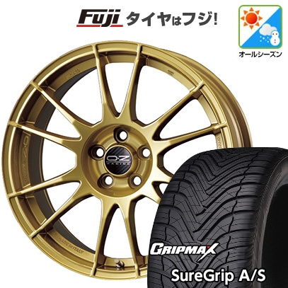【新品国産車用5穴114.3】 | オールシーズンタイヤ ホイール4本セット | 225/45R18 | グリップマックス Sure Grip AS | OZ ウルトラレッジェーラ 18インチ