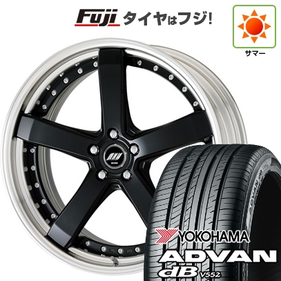 【新品】レクサスNX 2021/11- | 夏タイヤ ホイール4本セット | 235/50R20 | ヨコハマ アドバン dB V552 | WORK ワーク ジースト ST2 | 8J 20インチ
