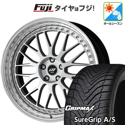 【新品国産車用5穴114.3】 | オールシーズンタイヤ ホイール4本セット | 225/45R19 | シュアグリップ A/S | WORK ワーク ジスタンス W10M | 19インチ