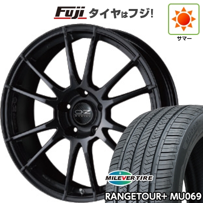 【新品国産車用5穴114.3】 | 夏タイヤ ホイール4本セット | 235/55R20 | ミレバー レンジツアープラスMU069（限定） | OZ ウルトラレッジェーラHLT | 20インチ