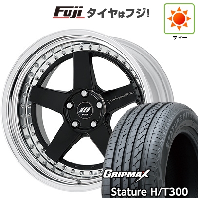 【新品国産車用5穴114.3】 | 夏タイヤ ホイール4本セット | 235/55R19 | スタチャー H/T300 BSW | WORK ワーク ジスタンス W5S S/W | 19インチ