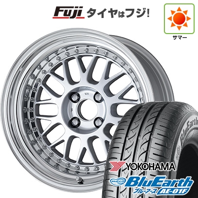 【新品国産車用5穴114.3】 | 夏タイヤ ホイール4本セット | 205/55R16 | ヨコハマ ブルーアース AE-01F | WORK ワーク マイスター M1 3P | 6.5J 16インチ
