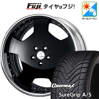【新品国産車用5穴114.3】 | オールシーズンタイヤ ホイール4本セット | 225/45R18 | グリップマックス Sure Grip AS | ランベック LDZ 18インチ