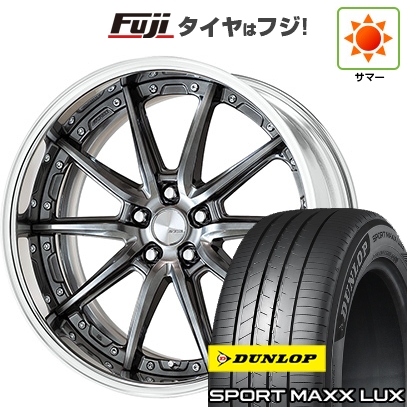 【パンク保証付き】【新品】40系アルファード/ヴェルファイア用 | 夏タイヤ ホイール4本セット | 245/45R20 | スポーツMAXX LUX | ランベック LS10 | 20インチ