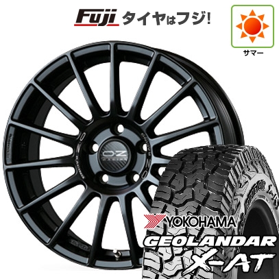 GEOLANDAR - 【新品国産車用5穴114.3】 | 夏タイア 車輪4本仕掛ける | 235/60R18 | ヨコハマ ジオランダー X-AT G016 OWL | OZ スーパーツーリズモ LM | 8J 18in タイヤ、ホイール-自動車