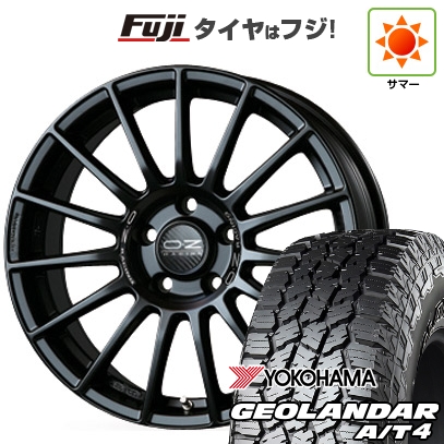 【新品国産車用5穴114.3】 | 夏タイヤ ホイール4本セット | 235/60R18 | ヨコハマ ジオランダー A/T4 G018 RBL | OZ スーパーツーリズモ LM | 8J 18インチ