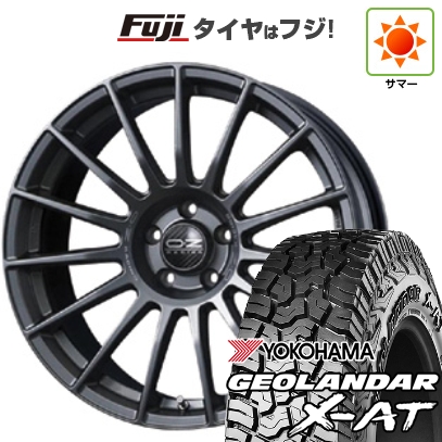 GEOLANDAR - 【新品国産車用5穴114.3】 | 夏タイア 車輪4本仕掛ける | 235/60R18 | ヨコハマ ジオランダー X-AT G016 OWL | OZ スーパーツーリズモ LM | 8J 18in 車、バイク、自転車-夏タイヤ、ホイールセット