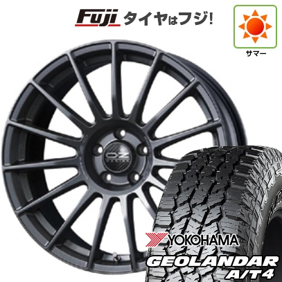 【新品国産車用5穴114.3】 | 夏タイヤ ホイール4本セット | 235/60R18 | ヨコハマ ジオランダー A/T4 G018 RBL | OZ スーパーツーリズモ LM | 8J 18インチ