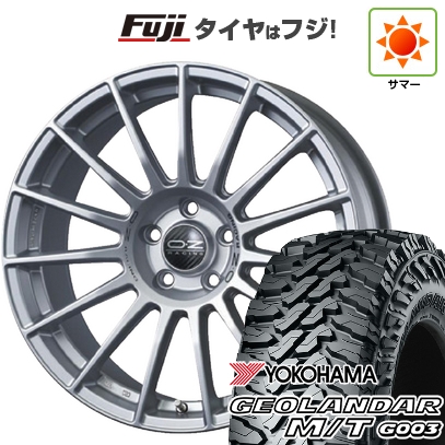GEOLANDAR - 【新品国産車用5穴114.3】 | 夏タイア 車輪4本仕掛ける | 225/65R17 | ヨコハマ ジオランダー M/T G003 | OZ スーパーツーリズモ LM | 7.5J 17in 自動車-夏タイヤ、ホイールセット-車、バイク、自転車