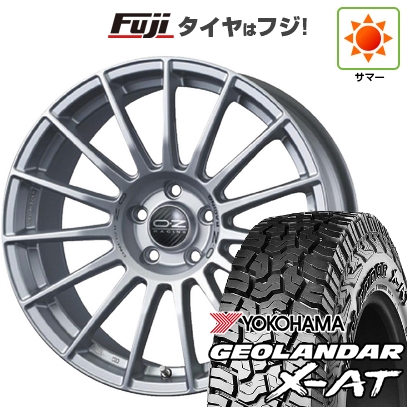 GEOLANDAR - 【新品国産車用5穴114.3】 | 夏タイア 車輪4本仕掛ける | 235/60R18 | ヨコハマ ジオランダー X-AT G016 OWL | OZ スーパーツーリズモ LM | 8J 18in 自動車-タイヤ、ホイール