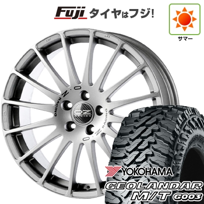 【新品国産車用5穴114.3】 | 夏タイヤ ホイール4本セット | 225/65R17 | ヨコハマ ジオランダー M/T G003 | OZ スーパーツーリズモ GT | 7J 17インチ