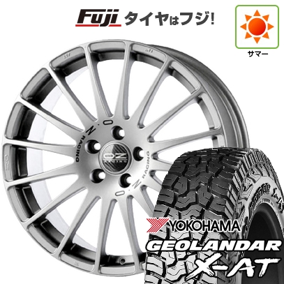【新品国産車用5穴114.3】 | 夏タイヤ ホイール4本セット | 235/60R18 | ヨコハマ ジオランダー X-AT G016 OWL | OZ スーパーツーリズモ GT | 8J 18インチ