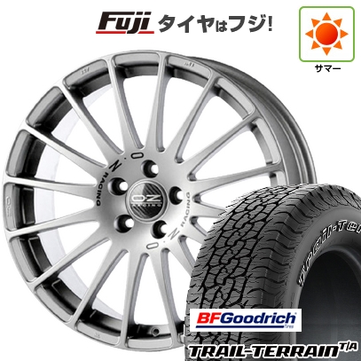 【新品国産車用5穴114.3】 | 夏タイヤ ホイール4本セット | 225/65R17 | BFグッドリッチ トレールテレーンT/A ORWL | OZ スーパーツーリズモ GT | 7J 17インチ