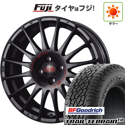 【新品国産車用5穴114.3】 | 夏タイヤ ホイール4本セット | 225/65R17 | BFグッドリッチ トレールテレーンT/A ORWL | OZ スーパーツーリズモ GT | 7J 17インチ