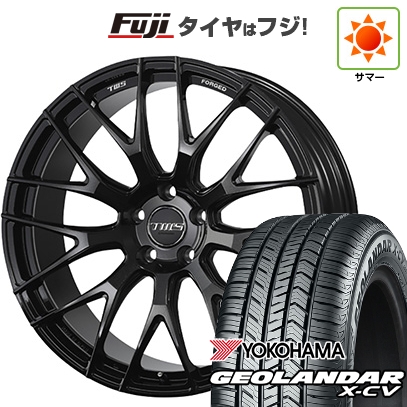 【新品国産車用5穴114.3】 | 夏タイヤ ホイール4本セット | 255/45R20 | ヨコハマ ジオランダー X-CV G057 | TWS エクスリート 109M モノブロック | 20インチ