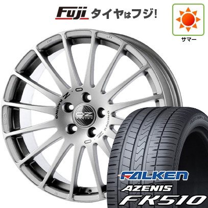 AZENIS - 【新品国産車用5穴114.3】 | 夏タイア 車輪4本仕かける | 235/60R18 | ファルケン アゼニス FK510 SUV | OZ スーパーツーリズモ GT | 8J 18in