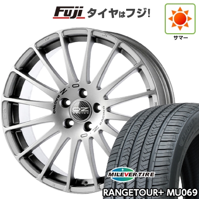 【新品国産車用5穴114.3】 | 夏タイヤ ホイール4本セット | 235/50R18 | ミレバー レンジツアープラスMU069（限定） | OZ スーパーツーリズモ GT | 8J 18インチ