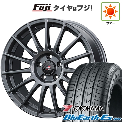 【新品国産車用5穴100】 | 夏タイヤ ホイール4本セット | 225/55R18 | ヨコハマ ブルーアース ES32 | OZ スーパーツーリズモ TGR-WRT | 8J 18インチ