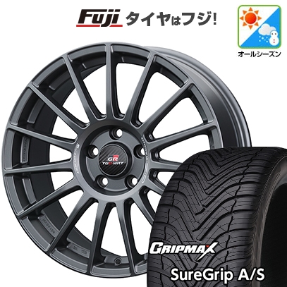 グリップマックス - 【新品国産車用5穴114.3】 | オール時期タイア 車輪4本仕掛ける | 235/60R18 | Sure Grip AS | OZ スーパーツーリズモ TGR-WRT 18in 自動車-車、バイク、自転車