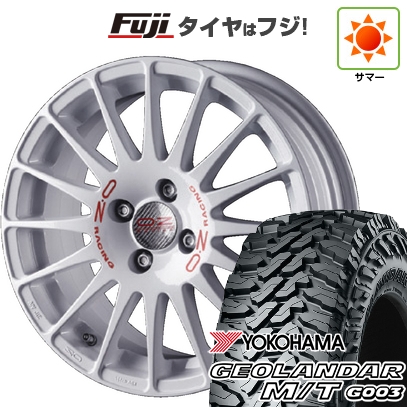 【新品国産車用5穴114.3】 | 夏タイヤ ホイール4本セット | 225/65R17 | ヨコハマ ジオランダー M/T G003 | OZ スーパーツーリズモ WRC | 7J 17インチ