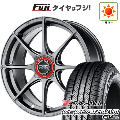 【新品国産車用5穴100】 | 夏タイヤ ホイール4本セット | 225/60R17 | ヨコハマ ジオランダー CV G058 | OZ フォーミュラHLT | 7.5J 17インチ