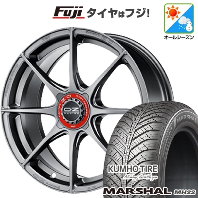 【新品国産車用 5穴100車】 オールシーズンタイヤ ホイール４本セット 215/45R17 クムホ マーシャル MH22 オールシーズン(限定) OZ フォーミュラHLT 17インチ