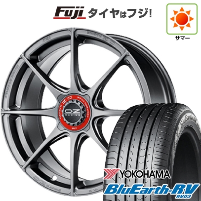 【パンク保証付き】【新品国産車用5穴114.3】 | 夏タイヤ ホイール4本セット | 225/65R17 | ブルーアース RV-03 | OZ フォーミュラHLT 17インチ