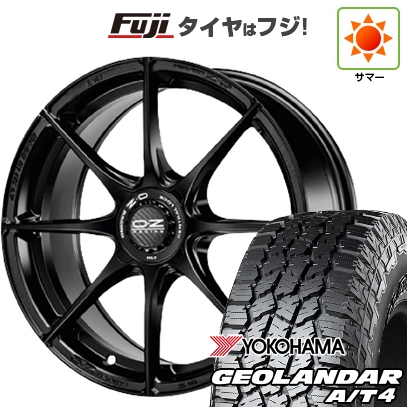 【新品国産車用5穴114.3】 | 夏タイヤ ホイール4本セット | 225/65R17 | ヨコハマ ジオランダー A/T4 G018 RBL | OZ フォーミュラHLT | 7.5J 17インチ