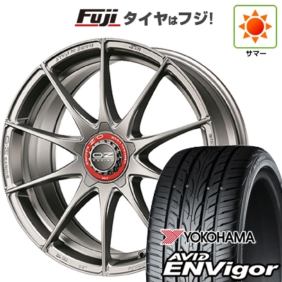 【新品国産車用5穴100】 | 夏タイヤ ホイール4本セット | 225/55R18 | ヨコハマ エイビッド エンビガーS321 | OZ フォーミュラHLT | 8J 18インチ