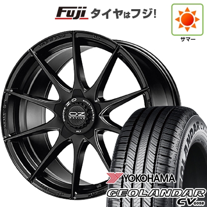 GEOLANDAR - 【新品国産車用5穴114.3】 | 夏タイア 車輪4本仕掛ける | 235/60R18 | ヨコハマ ジオランダー CV G058 | OZ 算式HLT | 8J 18in タイヤ、ホイール-自動車-夏タイヤ、ホイールセット