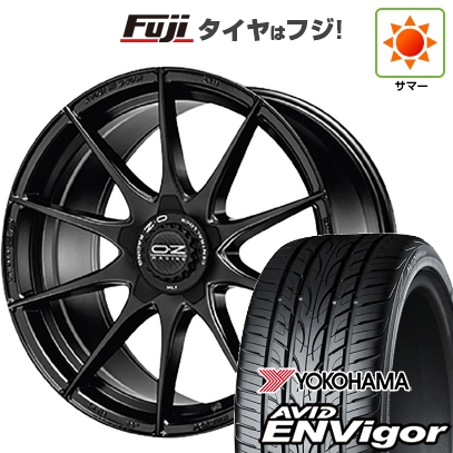 【新品国産車用5穴100】 | 夏タイヤ ホイール4本セット | 225/55R18 | ヨコハマ エイビッド エンビガーS321 | OZ フォーミュラHLT | 8J 18インチ