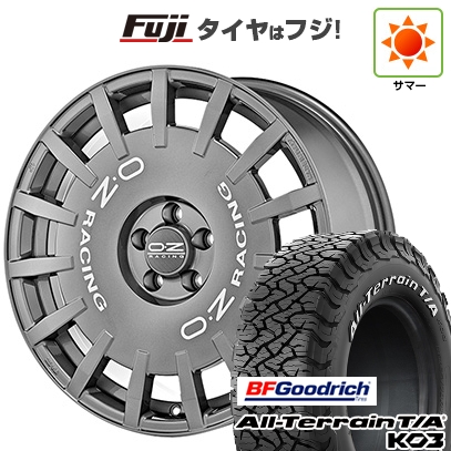 オールテレーン - 【新品】デリカD5 夏タイア 銀輪4本仕掛ける 245/70R16 BF好ましい分限者 T/A KO3 RWL OZ ラリーレーシング 7J 16in タイヤ、ホイール-自動車