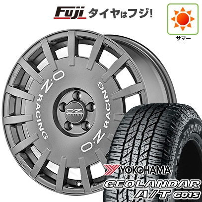 ヨコハマタイヤ - 【新品国産車用5穴114.3】 | 夏タイア 車輪4本仕掛ける | 225/65R17 | ヨコハマ ジオランダー A/T G015 OWL/RBL | OZ ラリーレーシング | 7J 17in 車、バイク、自転車-自動車-夏タイヤ、ホイールセット