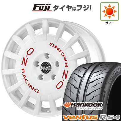 ventus - 【新品国産車用5穴100】 | 夏タイア 車輪4本仕掛ける | 215/45R17 | ハンごはん炊き ヴェンタス R-S4 Z232 | OZ ラリーレーシング | 7J 17in タイヤ、ホイール-夏タイヤ、ホイールセット