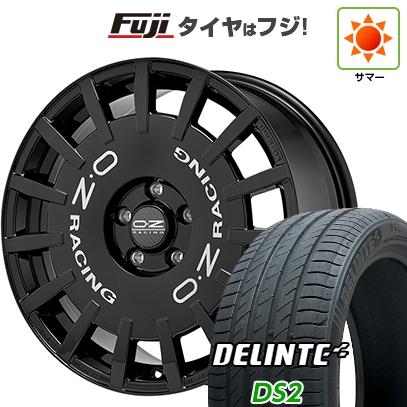 【新品国産車用5穴114.3】 | 夏タイヤ ホイール4本セット | 225/50R18 | デリンテ DS2(限定) | OZ ラリーレーシング | 8J 18インチ