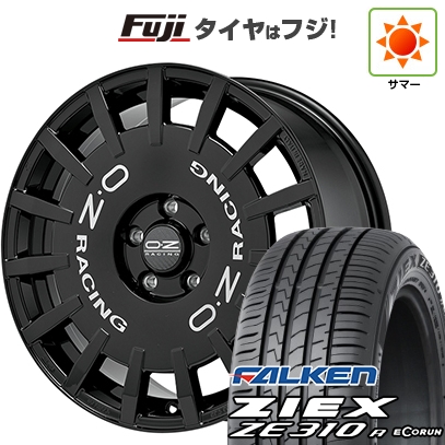 【新品国産車用5穴114.3】 | 夏タイヤ ホイール4本セット | 215/45R18 | ファルケン ジークス ZE310R エコラン(限定) | OZ ラリーレーシング | 8J 18インチ