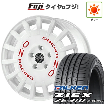 【新品国産車用5穴114.3】 | 夏タイヤ ホイール4本セット | 215/45R18 | ファルケン ジークス ZE310R エコラン(限定) | OZ ラリーレーシング | 8J 18インチ