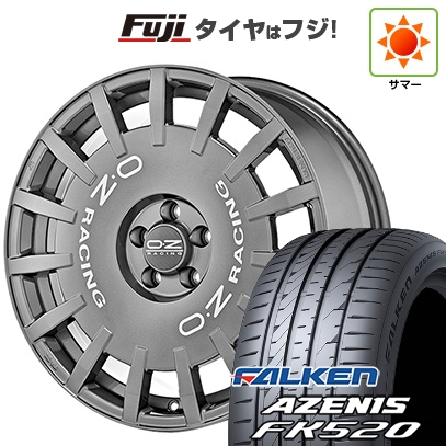 【新品国産車用5穴114.3】 | 夏タイヤ ホイール4本セット | 225/45R19 | ファルケン アゼニス FK520L | OZ ラリーレーシング | 8J 19インチ